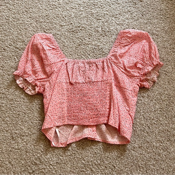 ⭐️ NWOT Pink Princess Polly Laura Top ⭐️ - Picture 4 of 7